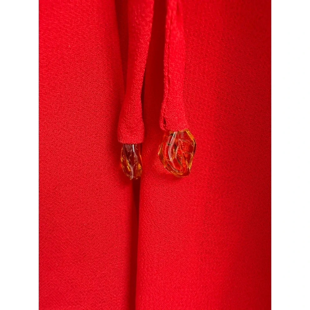 Victorias Secret Womens Babydoll Slip Dress M Red Y2K Coquette Fairycore